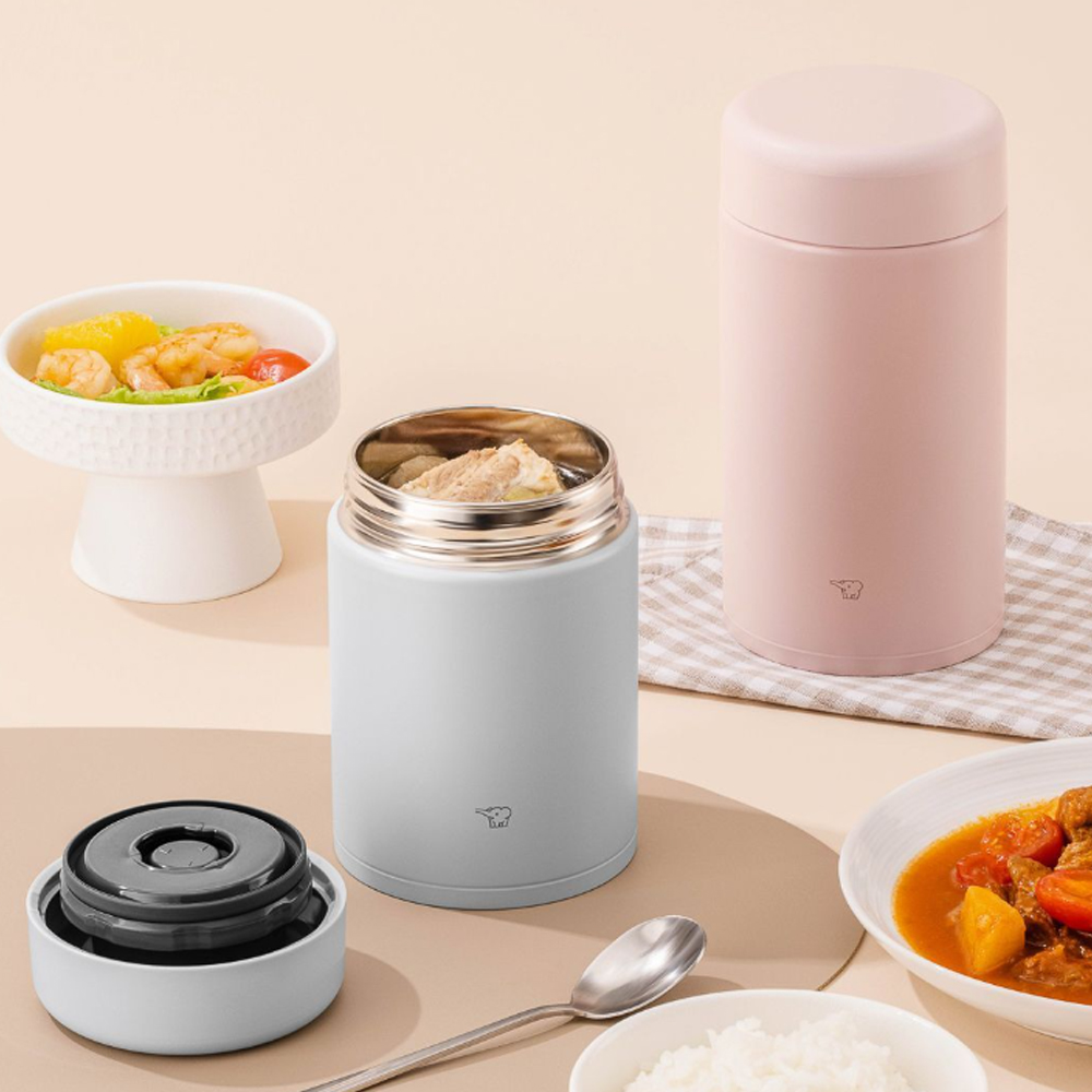 조지루시 보온 보냉 죽통 300ml 도시락 통 이유식 푸드자 국통 용기 스텐 수능 직장인 - 상품 이미지