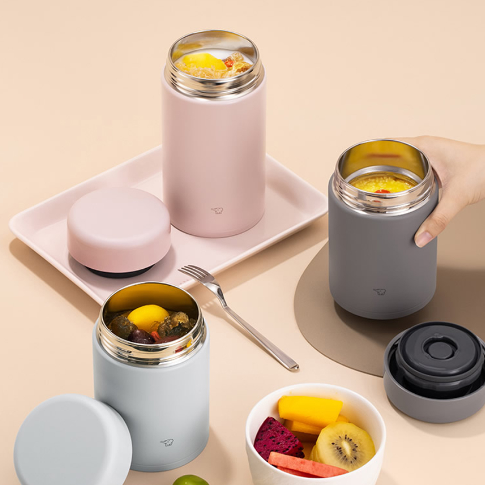 조지루시 보온 보냉 죽통 520ml 도시락 통 이유식 푸드자 국통 용기 스텐 수능 직장인 - 상품 이미지
