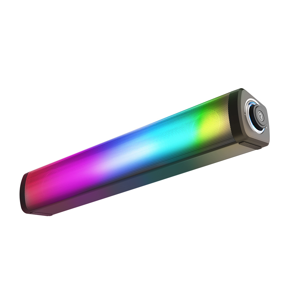 로이체 RGB LED 컴퓨터 PC 게이밍 사운드바 스피커 RSB-G1000 : 주식회사 로이체