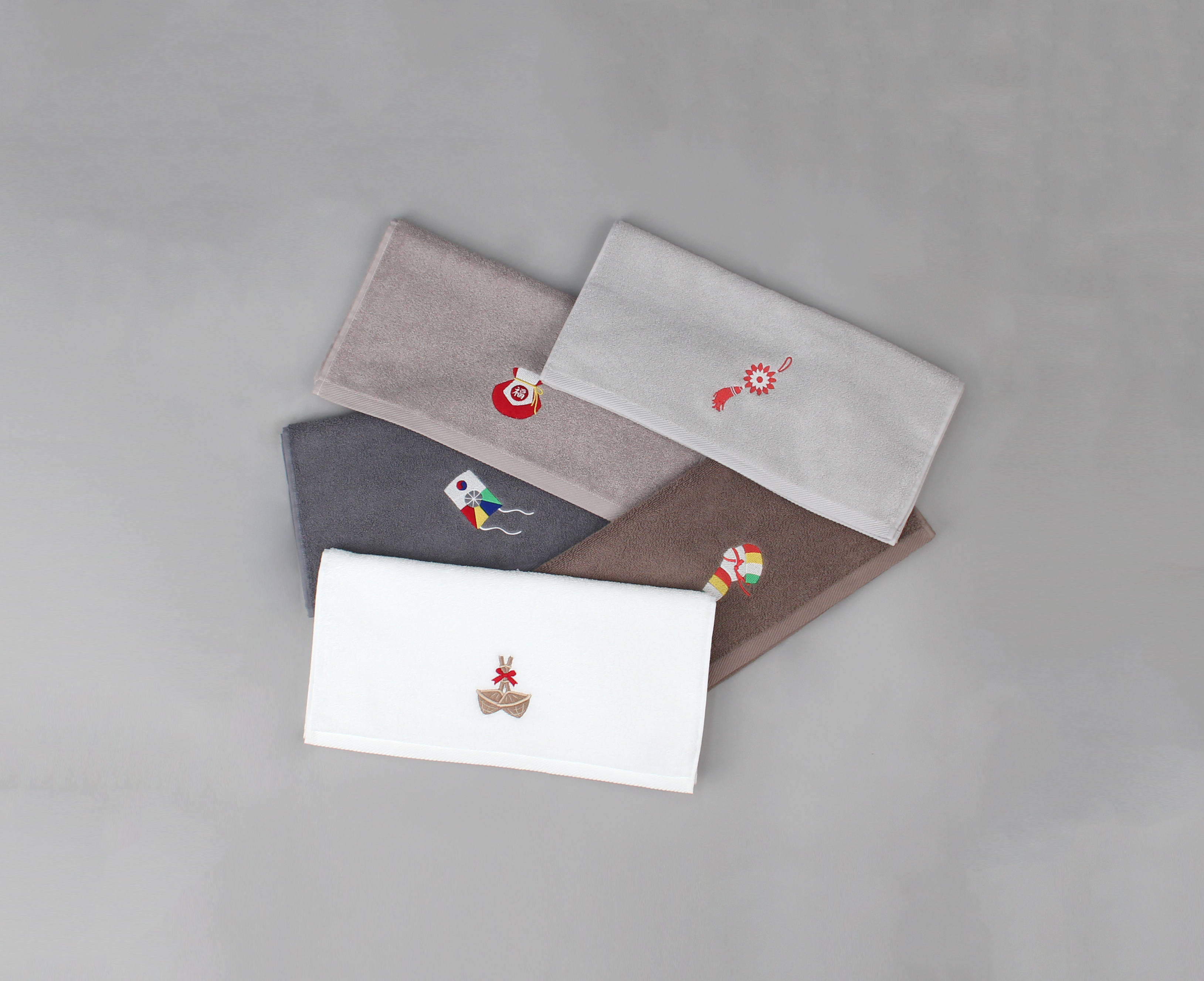 송월타월 150g 30수 전통자수 수건 2매 세트 쇼핑백 제공 - 상세 이미지 4