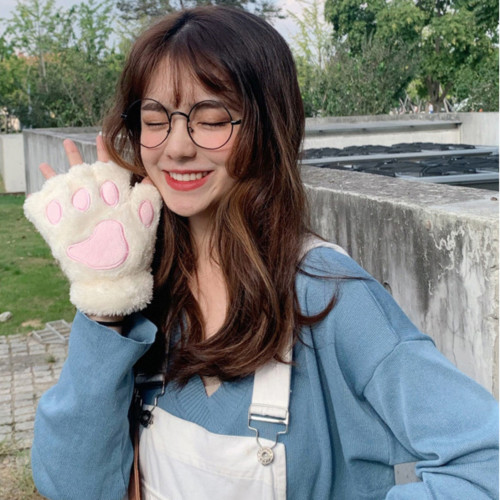 겨울 고양이 젤리 패션 털장갑 7종 택1 상품 이미지