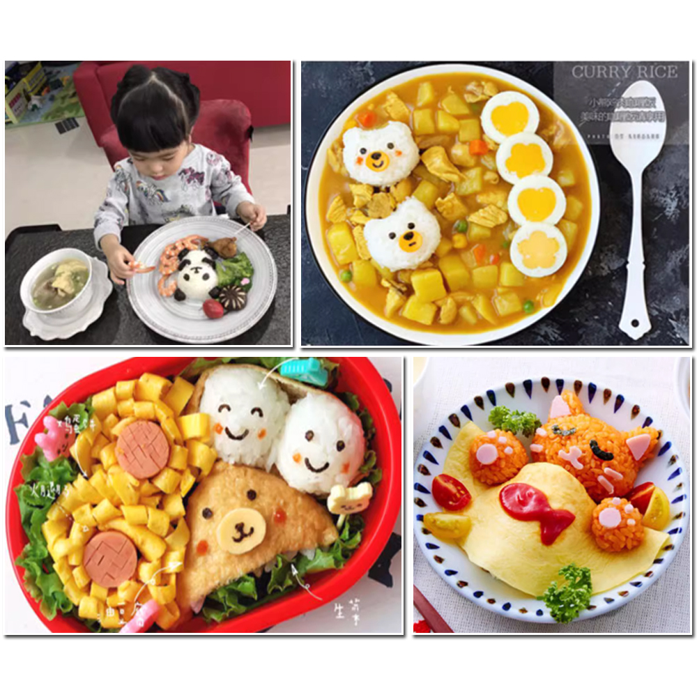 김펀치 도시락꾸미기 삼각 김 밥틀 펀칭기 커터 소풍 도시락 주먹밥만들기 이미지 8