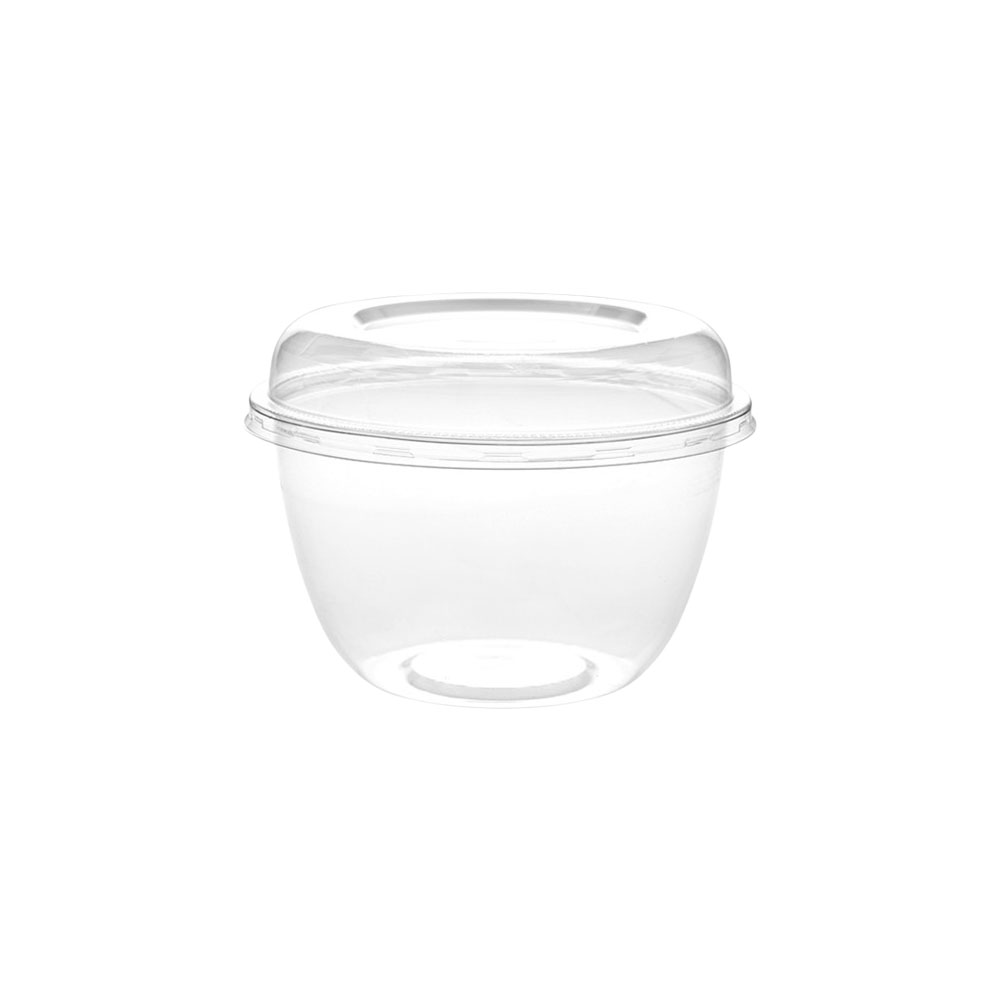 일회용 요거트 빙수용기 과일컵 530cc 50개 샐러드 디저트 배달 포장용기 - 상세 이미지 3