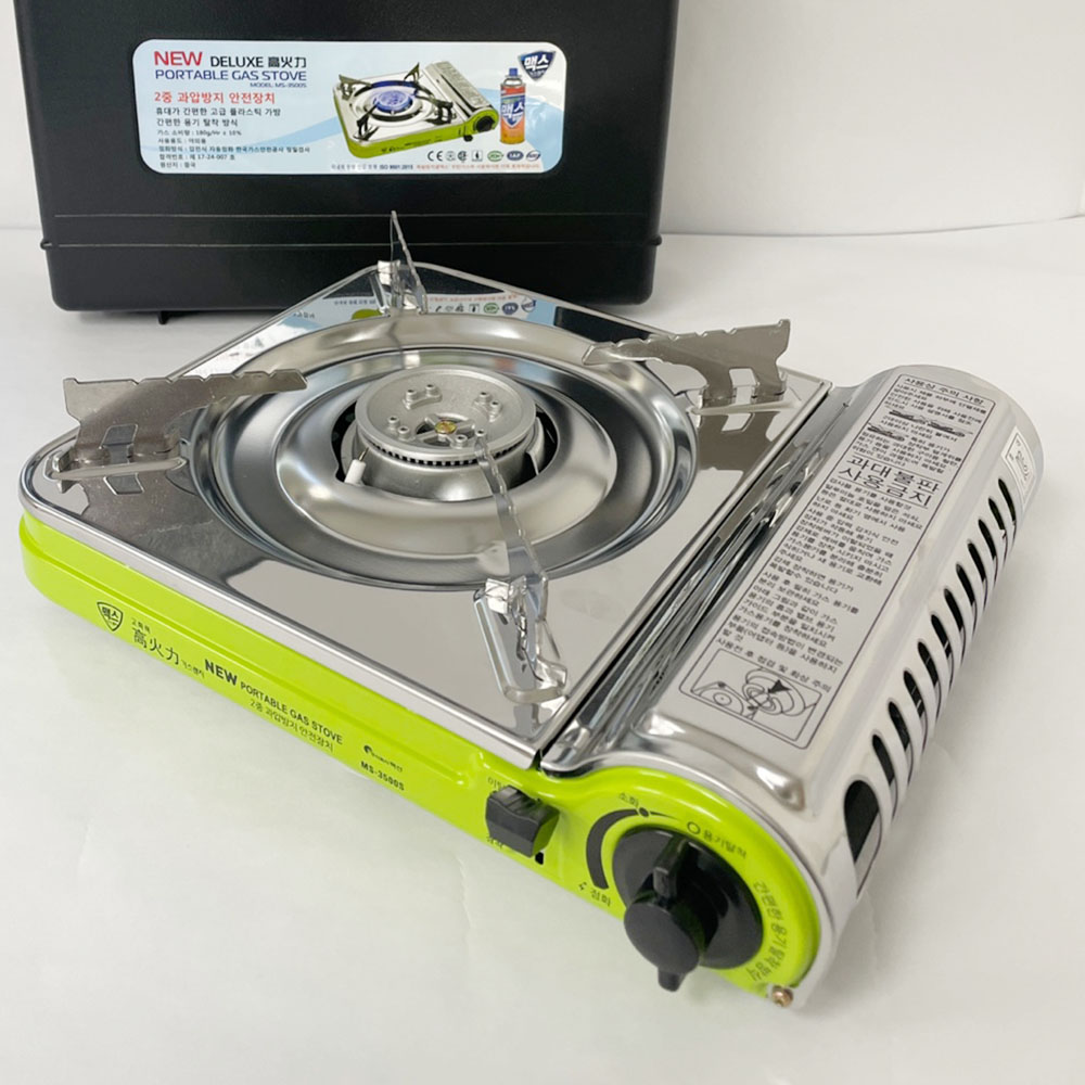 맥스 고화력 휴대용 부루스타 가스렌지 버너 캠핑 취사 MS-2500