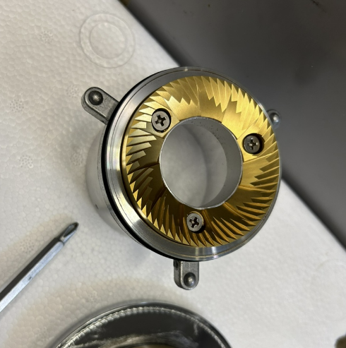 커피그라인더 전동커피그라인더 TCM 원두 에스프레소 글라인더 그라인드 전자동 카페 68MM - 상세 이미지 3