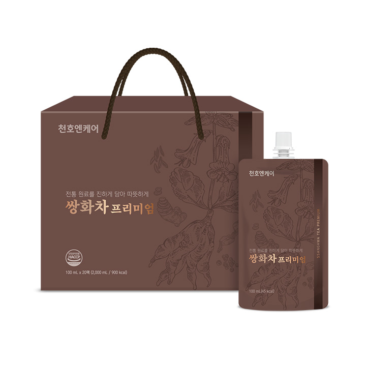 천호엔케어 100% 국산 대추 숙지황 쌍화 쌍화차 진액 프리미엄 100ml X 20개입 - 상세 이미지 2