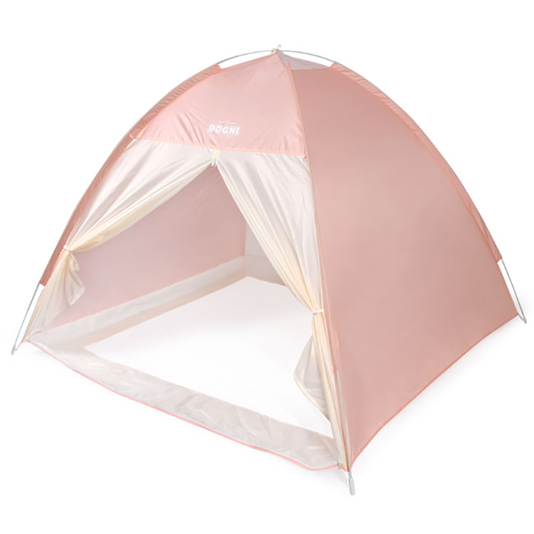 빈슨메시프 포그닝 난방 텐트 실내 침대 방한 방풍 보온 겨울 수면텐트 더블, 핑크