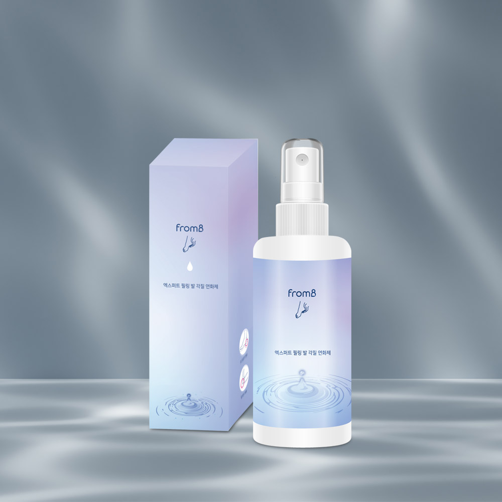 프롬비 스프레이타입 풋 스크럽 연화제 발각질 제거제 150ml, 1개 - 상세 이미지 5