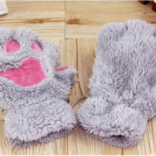 겨울 고양이 젤리 패션 털장갑 7종 택1 상품 이미지