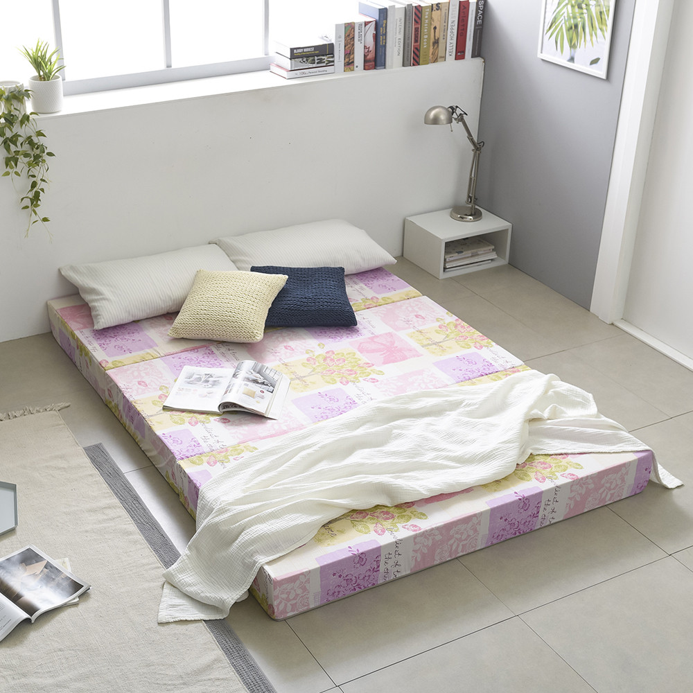 [원가할인/무료배송] 3단 접이식매트리스 슈퍼싱글 1200