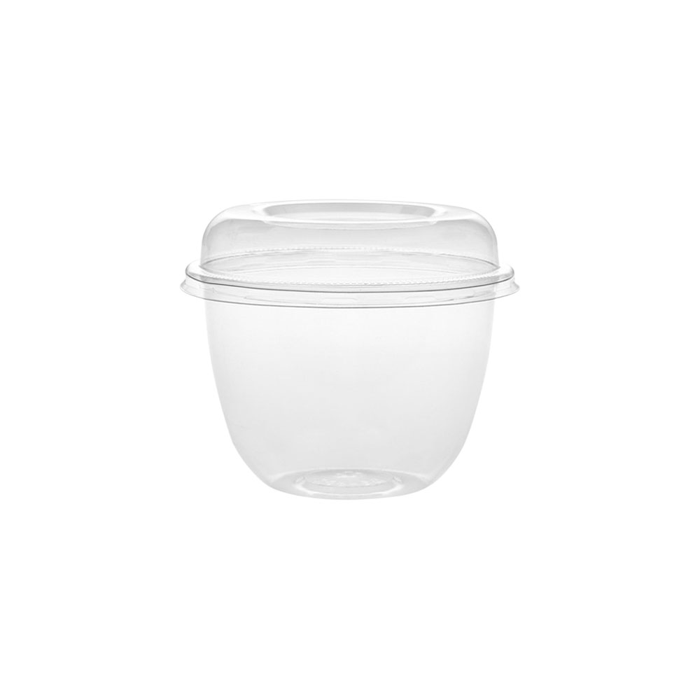 일회용 요거트 빙수용기 과일컵 530cc 50개 샐러드 디저트 배달 포장용기 - 상세 이미지 2