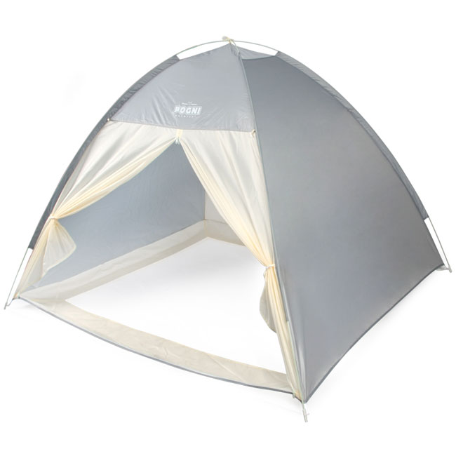 빈슨메시프 포그닝 난방 텐트 실내 침대 방한 방풍 보온 겨울 수면텐트 킹, 그레이