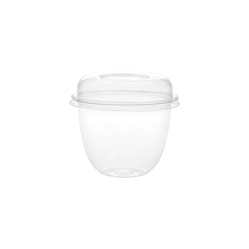 일회용 요거트 빙수용기 과일컵 530cc 50개 샐러드 디저트 배달 포장용기 - 메인 이미지