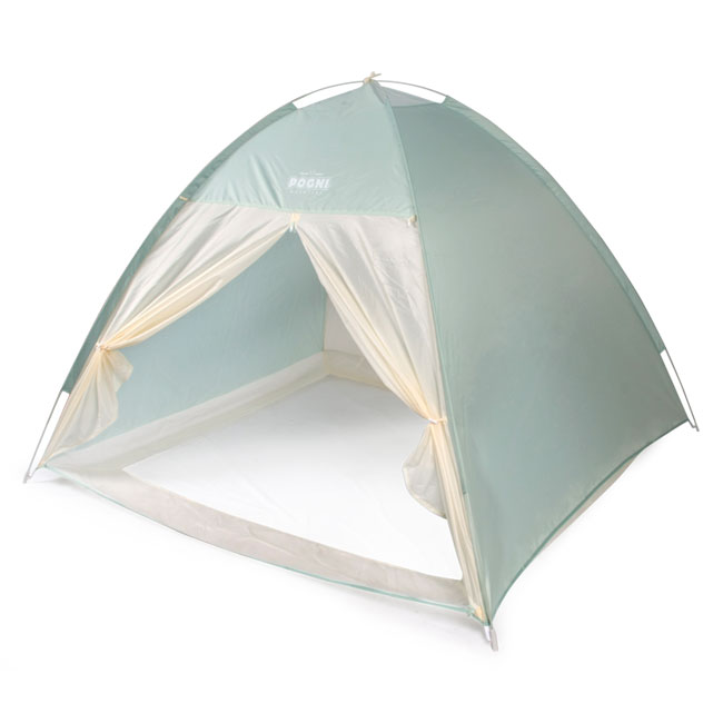 빈슨메시프 포그닝 난방 텐트 실내 침대 방한 방풍 보온 겨울 수면텐트 더블, 민트
