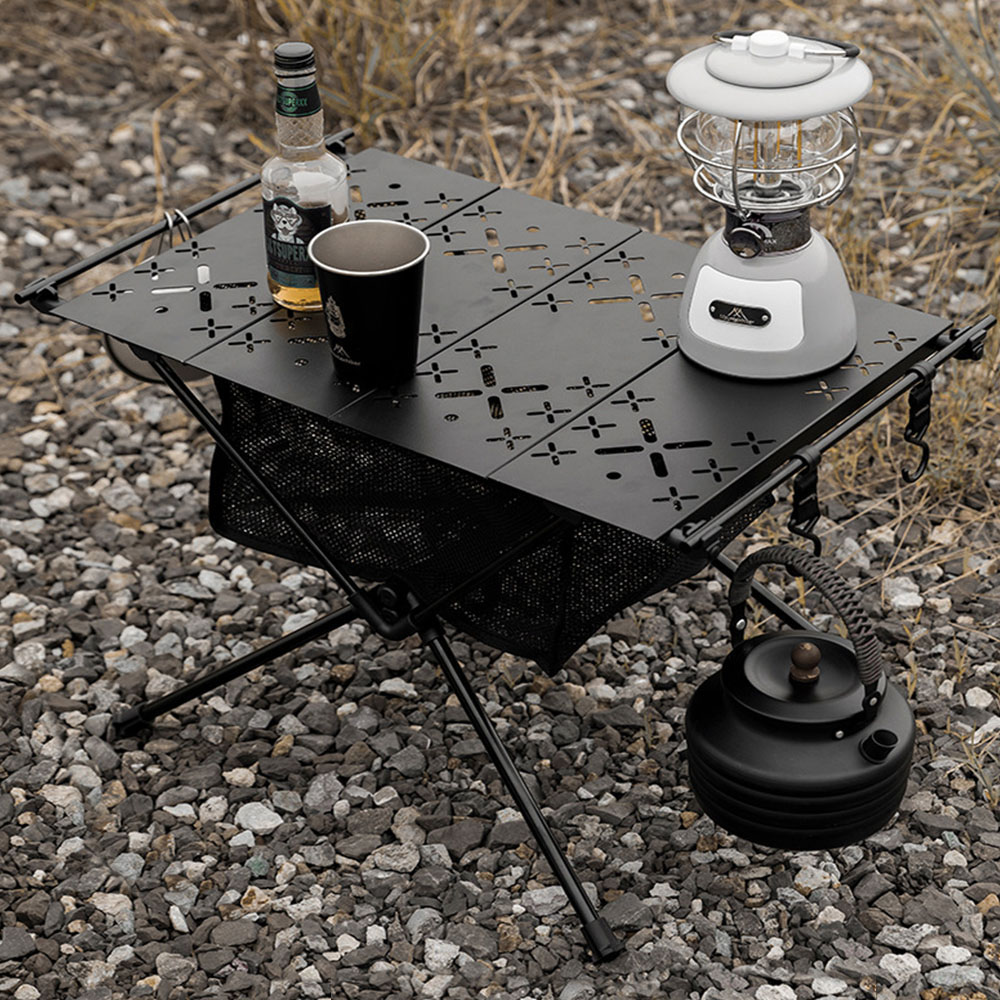 BP 캠핑 솔리드 IGT 테이블 경량 초경량 접이식 미니 하드탑 백패킹