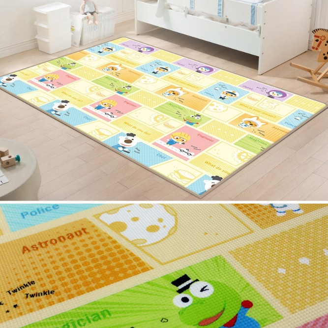 어린이집매트 유치원매트 185x140cm 아기 바닥 매트 - 상세 이미지 4