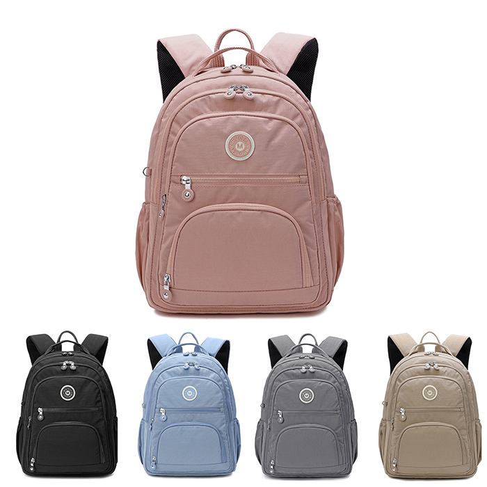 여성 미니 백팩 직장인 대학생 작은 배낭 가방 가벼운 경량 나일론 캐쥬얼백팩 (8703)