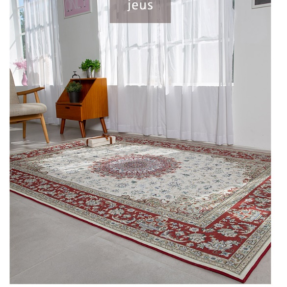 페르시아 카페트 거실용 카페트 고급 러그 거실 면 카페트 특대형