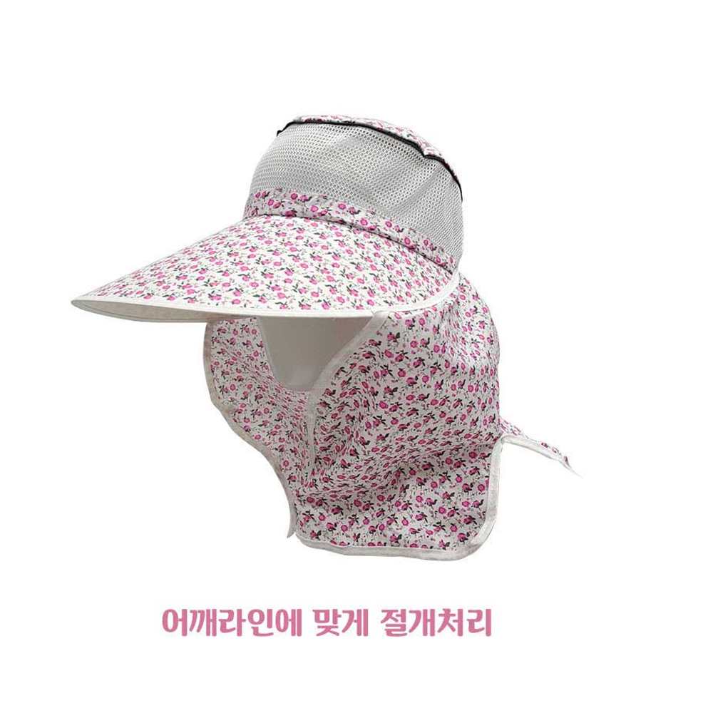 작업모 창넓은 밭일 농부 농사 차양 햇빛가리개 농모 모자 이미지 4