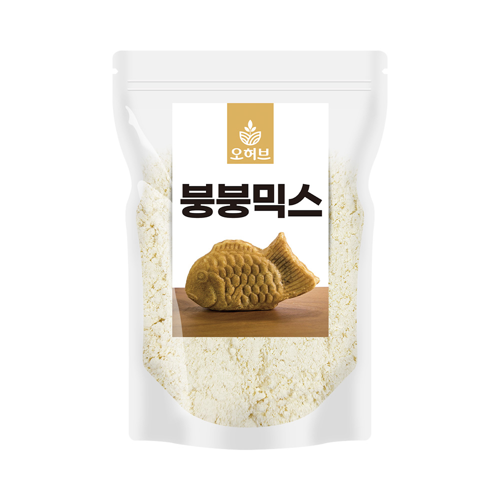 붕어빵믹스 1kg 붕붕믹스 반죽 가루 - 상품 이미지