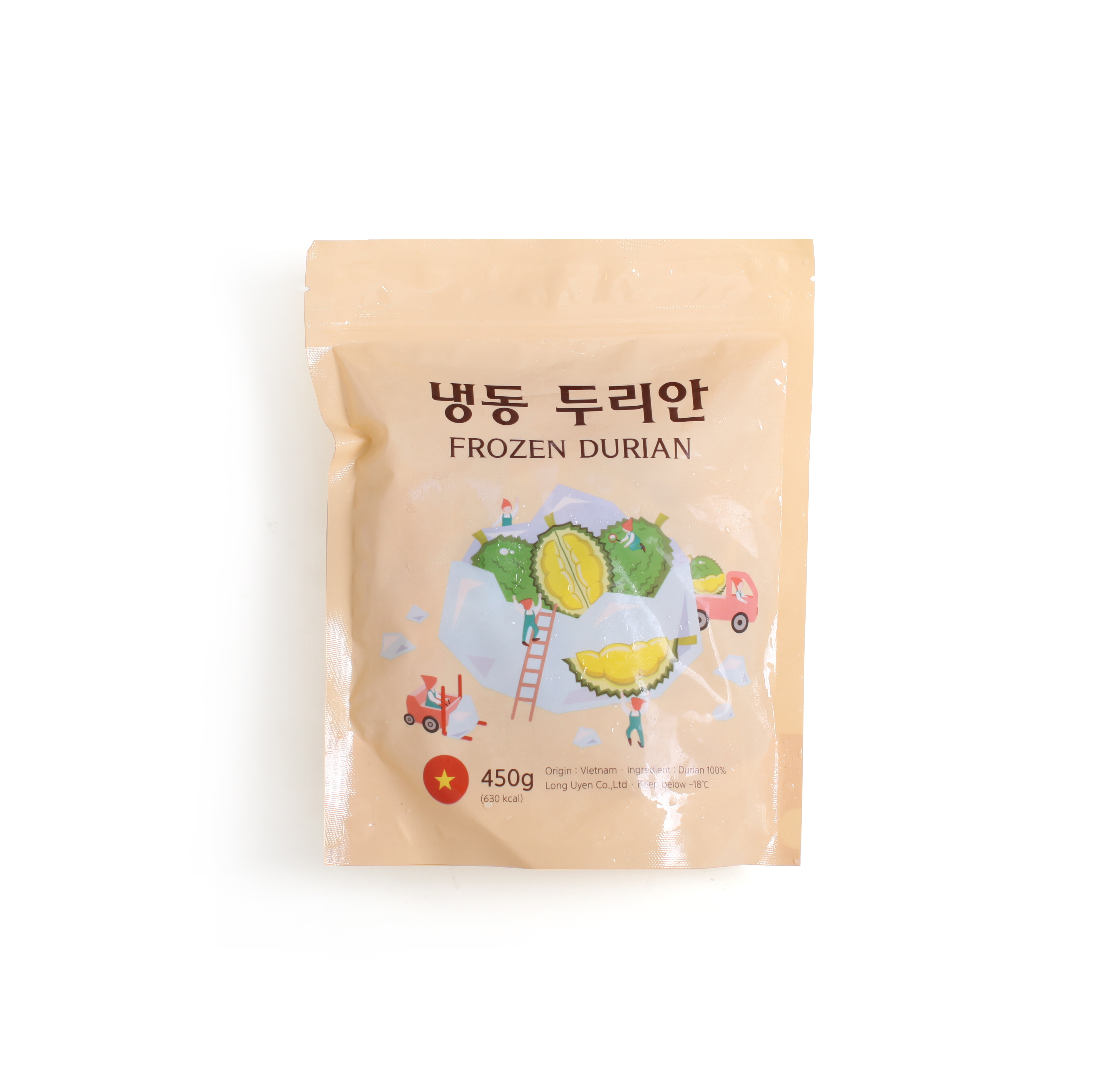 냉동 베트남 팩두리안450g, 10개,4.5kg,(1박스) - 상세 이미지 4