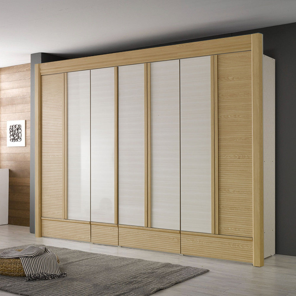 시리즈B 장농 이불장 안방옷장 2590mm 9자장롱 트루, 우드