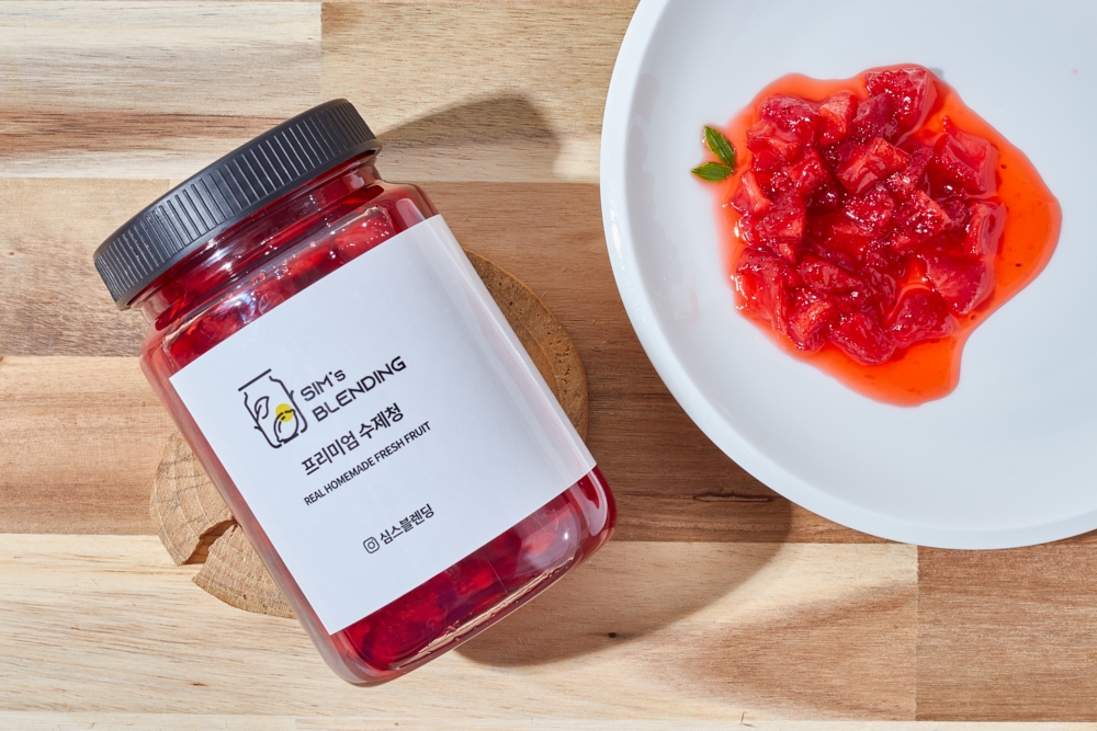 수제 딸기청 500g 답례품 과일청 선물세트 결혼 돌잔치 명절