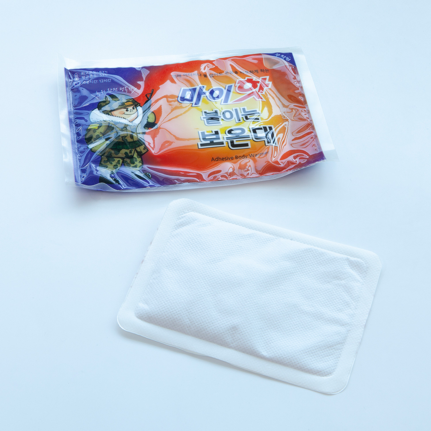 국산 다봉산업 마이핫 붙이는 핫팩 1개 (23년 제조) 캠핑 낚시 군대 대용량 업소 납품 - 상세 이미지 4