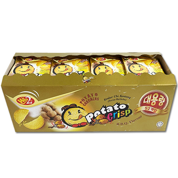 포테이토 크리스프 바베큐맛 BBQ 780g (52개입) - 메인 이미지