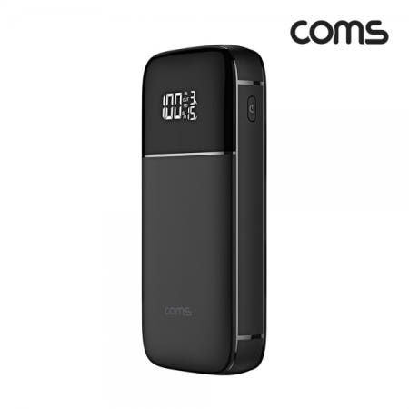 UB459 Coms PDPPS100W초고속충전대용량보조배터리20000mAhQC가정용차량용캠핑용노트북충전