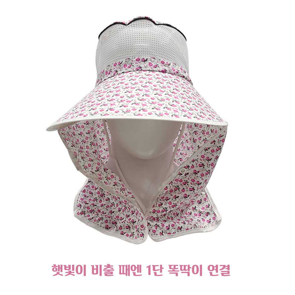 작업모 창넓은 밭일 농부 농사 차양 햇빛가리개 농모 모자 이미지 2