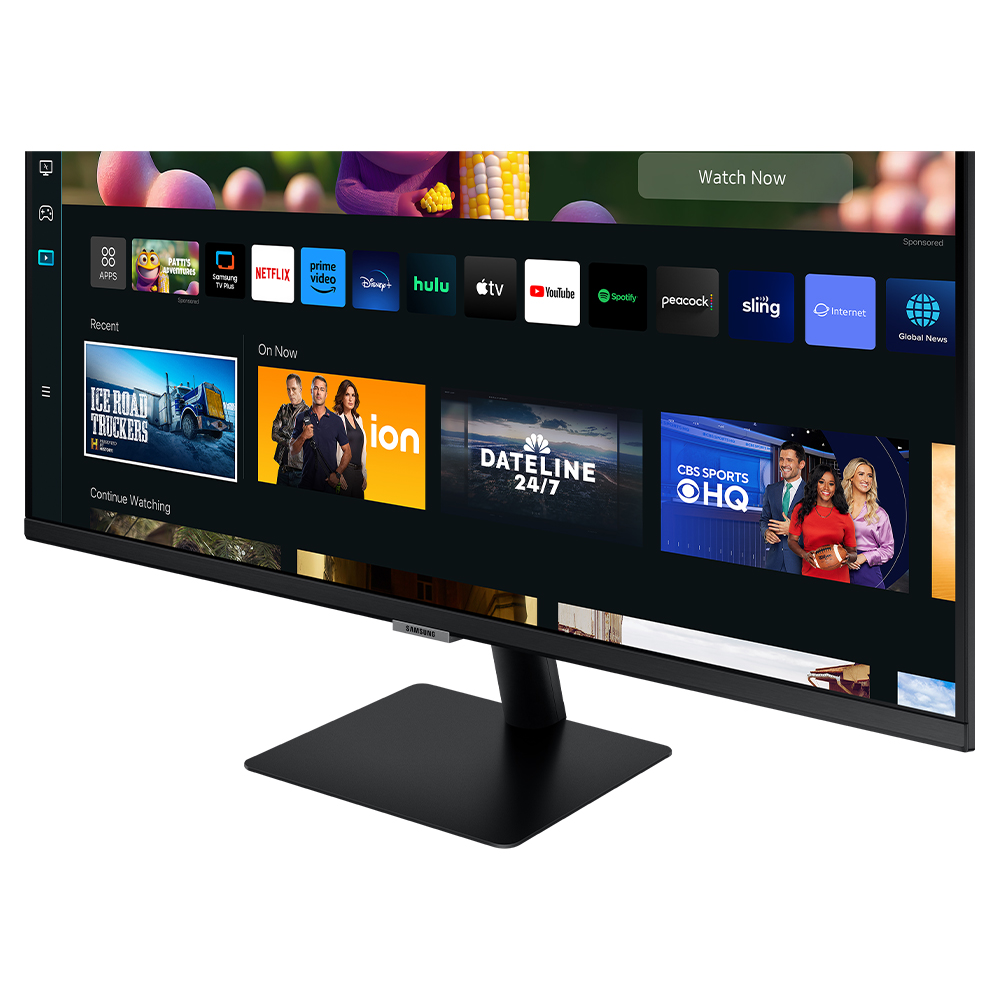 삼성 M5 S32CM500EK 스마트모니터 넷플릭스 OTT 유튜브 블루투스 원룸 캠핑용 블랙 - 상세 이미지 4