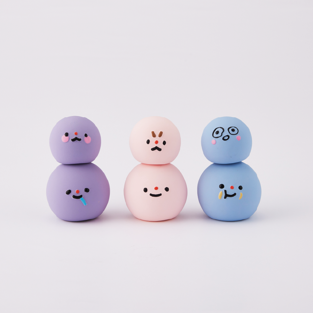 [아아랜드] 동그리 4cm(핑크) 라텍스토이 삑삑이 강아지 분리불안 장난감 - 상세 이미지 2