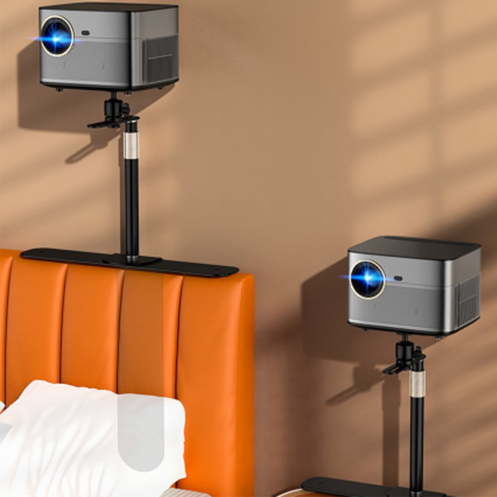 빔 프로젝터 스탠드 거치대 틈새 벽 침대 쇼파 끼우는 각도 조절 브라켓 받침대 고정 설치 제품 이미지