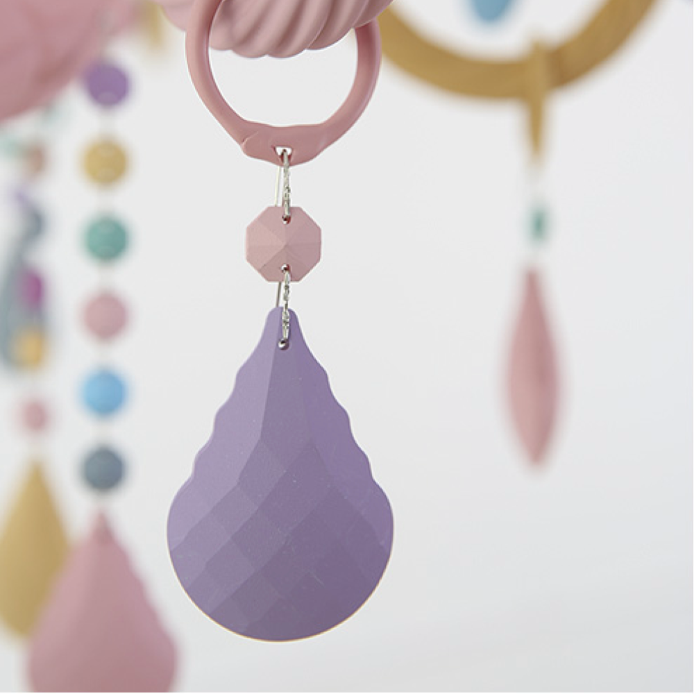 비비드 샹들리에 5등 560 키즈 아이방 마카롱 파스텔 공주방 감성 포인트조명