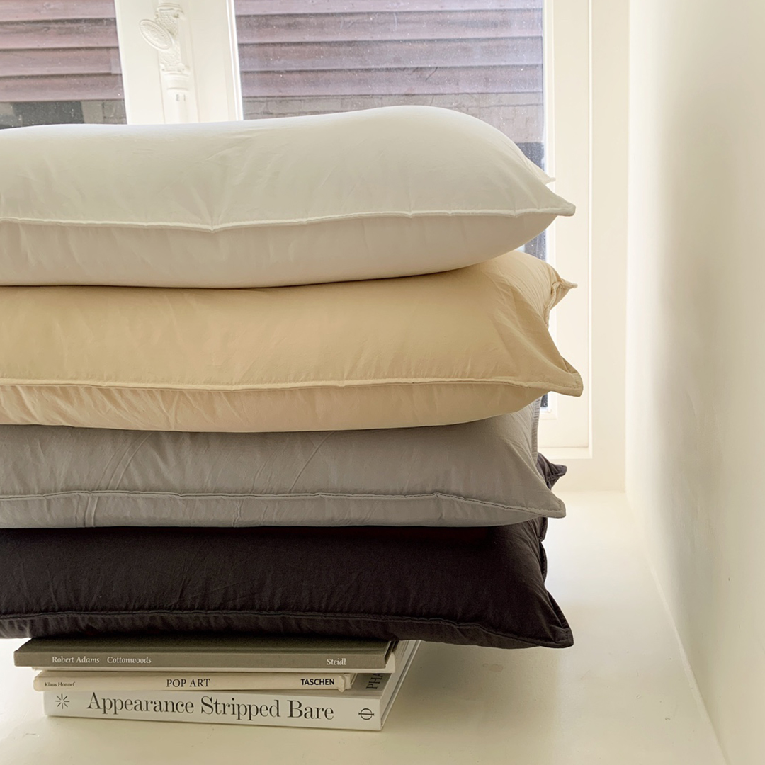 모제무드 80수 순면 먼지없는 호텔 피그먼트 베개커버 4060