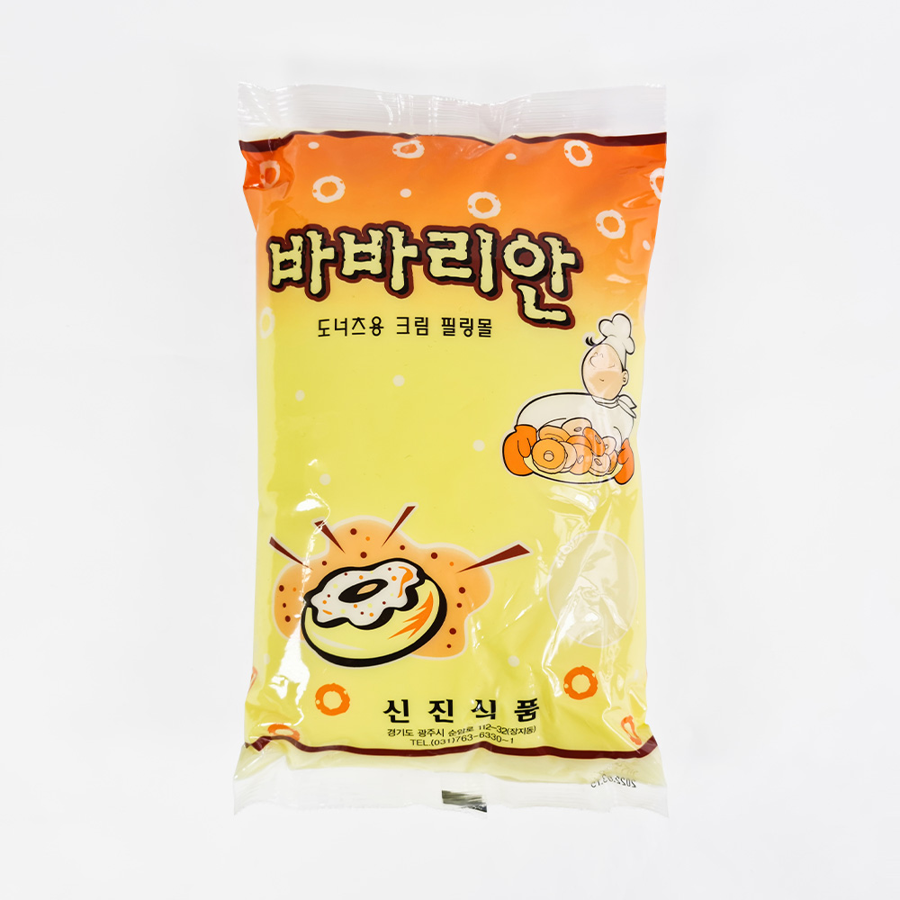 슈크림 커스터드크림 3kg 앙금 붕어빵 재료 베이비슈 크로칸슈 - 상품 이미지