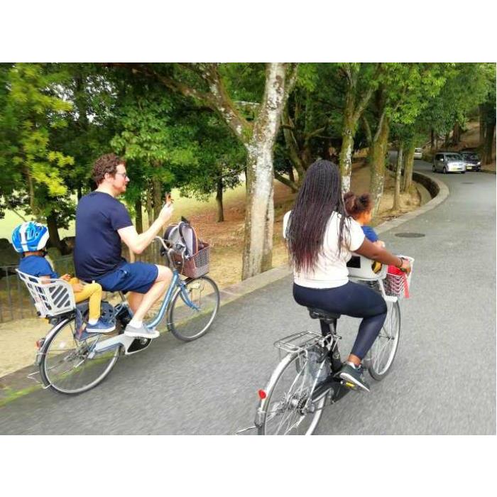 일본 나라 : 점심과 함께 나라 공원 개인 가족 자전거 투어 이미지 2