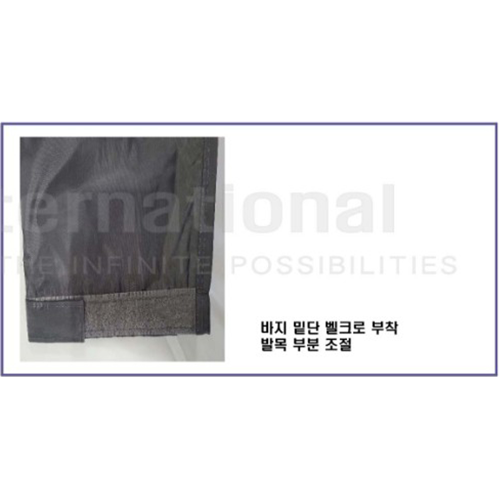 제비표 우의 150 형광 우비 오토바이 산업 안전 작업용 라이더 배달 Si-si150v - 상세 이미지 5