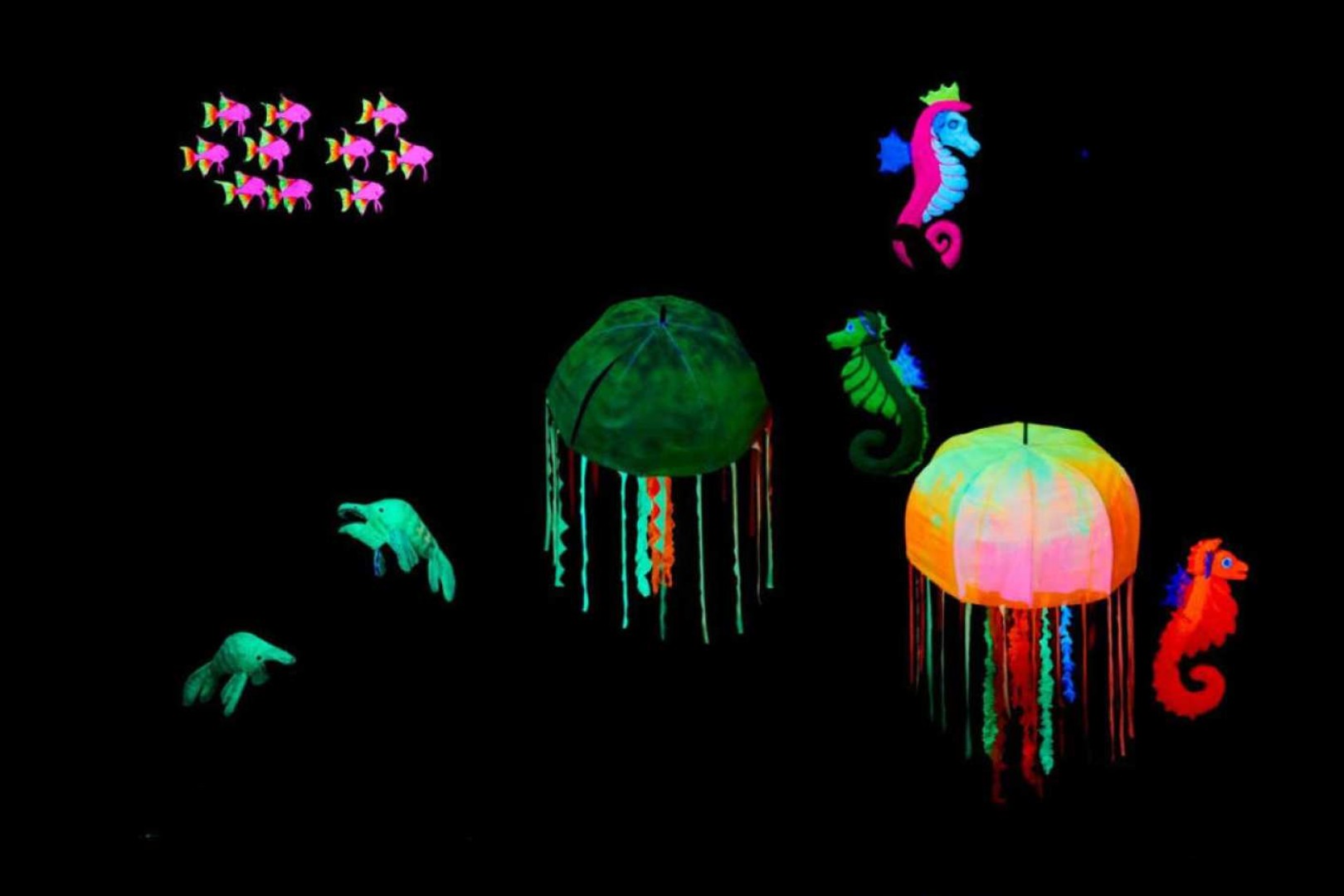 체코 프라하 | 블랙 라이트 극장 - 와우 쇼 이미지 2