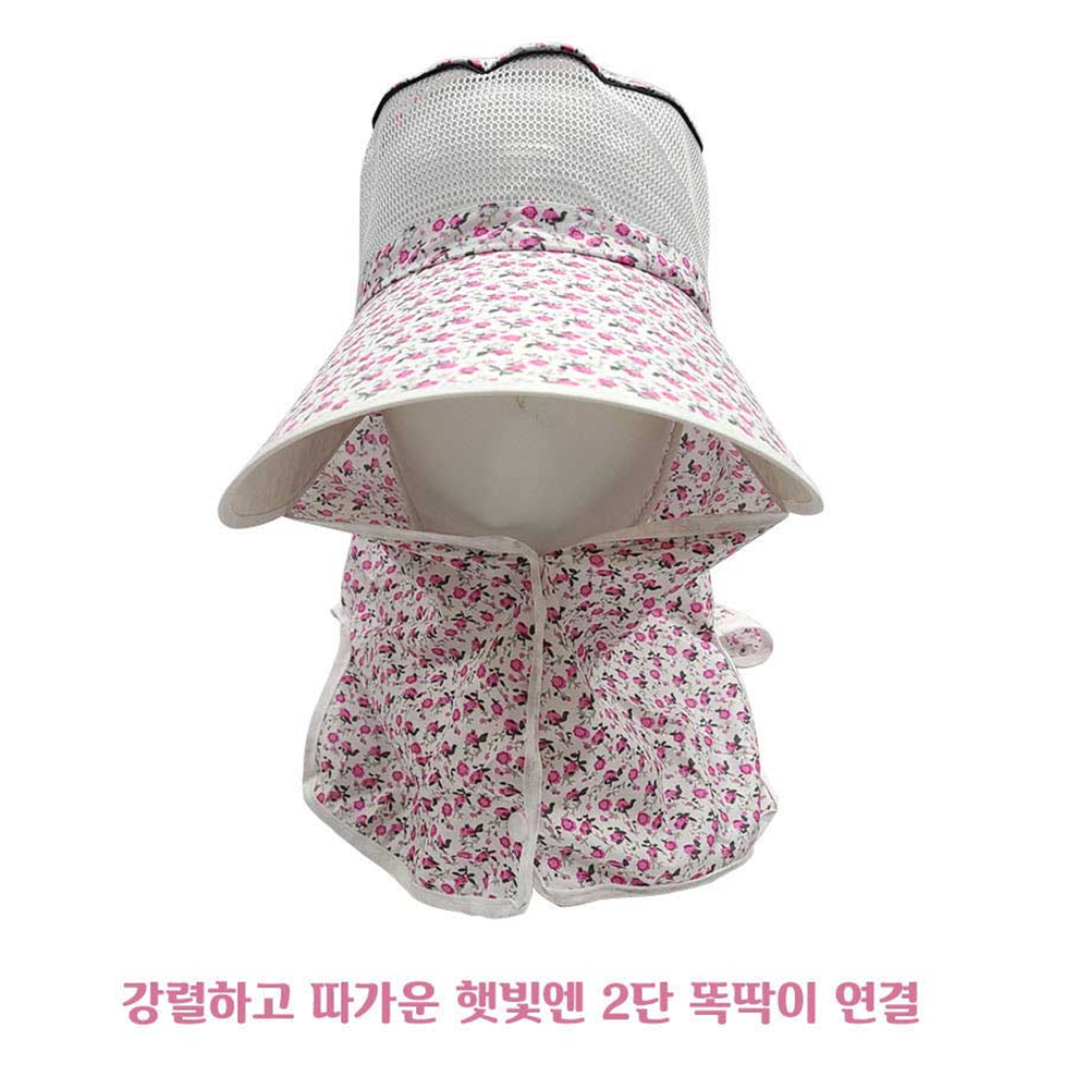 작업모 창넓은 밭일 농부 농사 차양 햇빛가리개 농모 모자 이미지 3