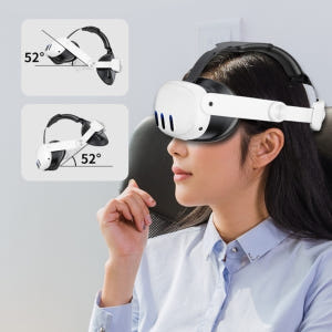 메타퀘스트3 스트랩 악세사리 헤드 무압박 폼패드 개봉기 | 실사용 후기 - 상품 이미지 3