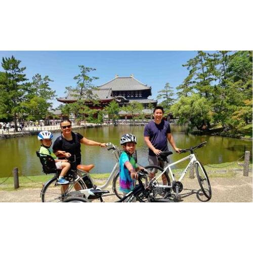 일본 나라 : 점심과 함께 나라 공원 개인 가족 자전거 투어 이미지 1
