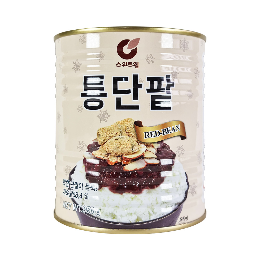 통단팥 빙수팥 850g 팥빙수 팥 재료 통단팥죽 - 상품 이미지