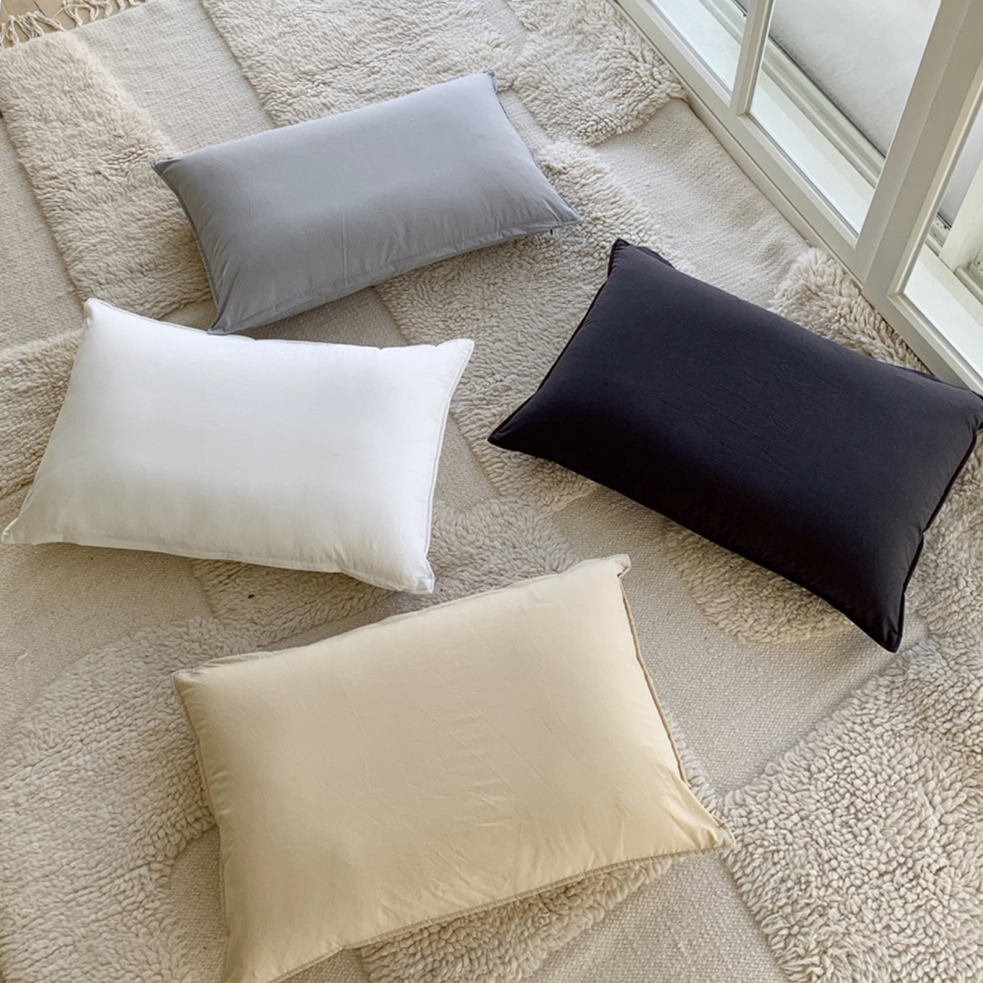 모제무드 80수 순면 먼지없는 호텔 피그먼트 베개커버 4060