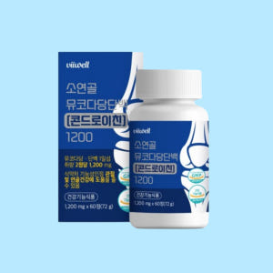 소연골 관절연골 뮤코다당단백 콘드로이친 1200 맛있게 먹은 솔직 후기 - 상품 이미지 1