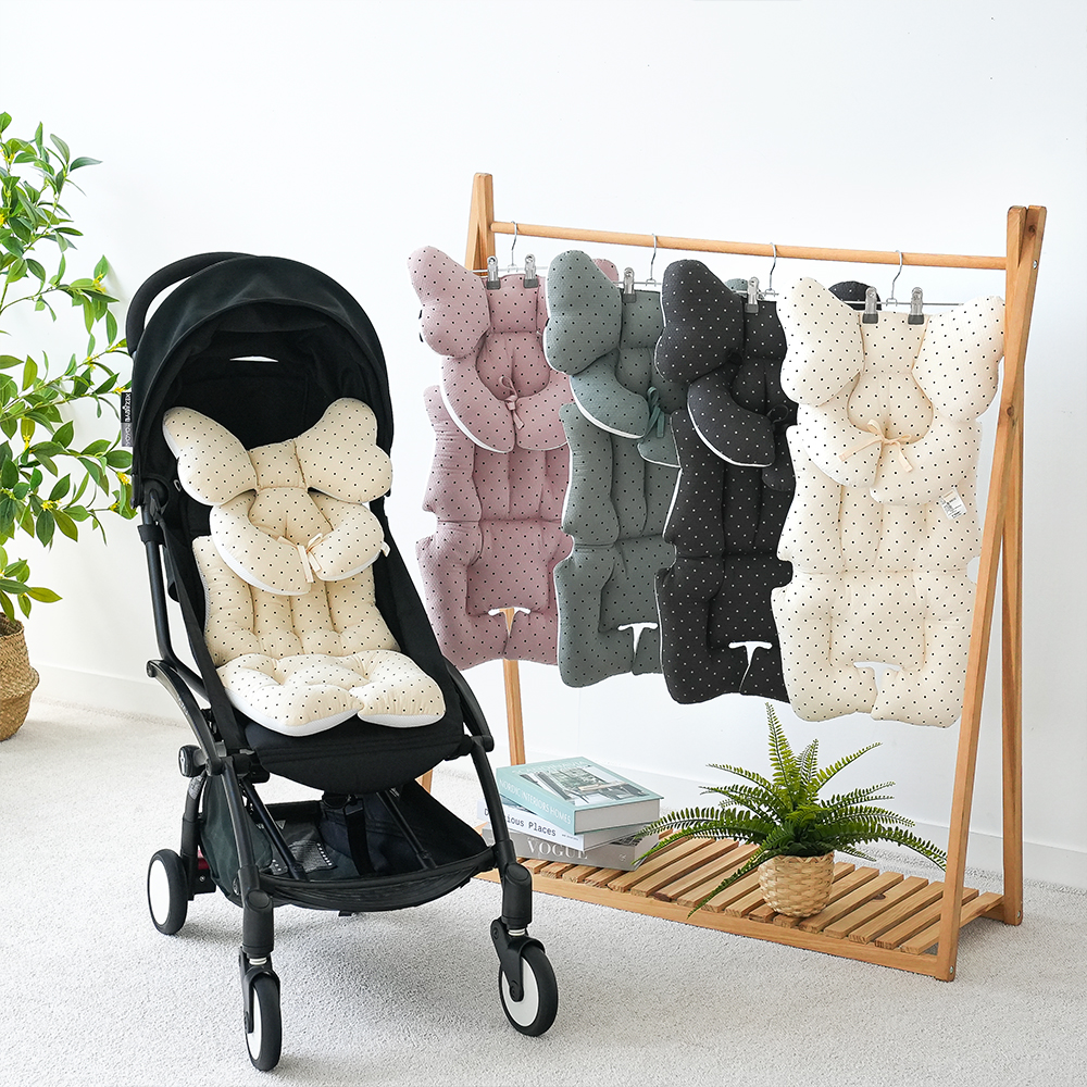 마롤로뜨 유모차라이너 사계절 양면 시트 신생아 카시트 베이지