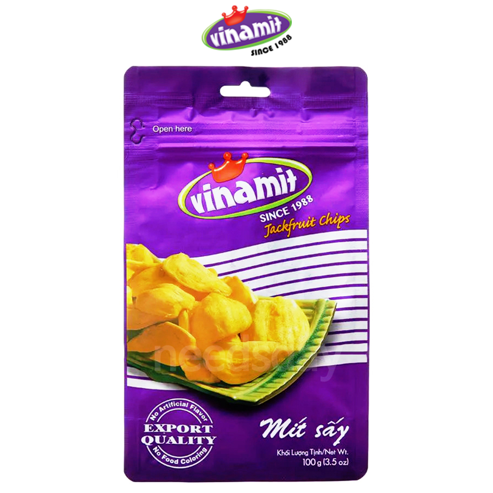 VINAMIT 잭 프룻 칩 비나밋 JACKFRUIT 프루트 건조 말린 잭푸르트 과일칩 - 상품 이미지