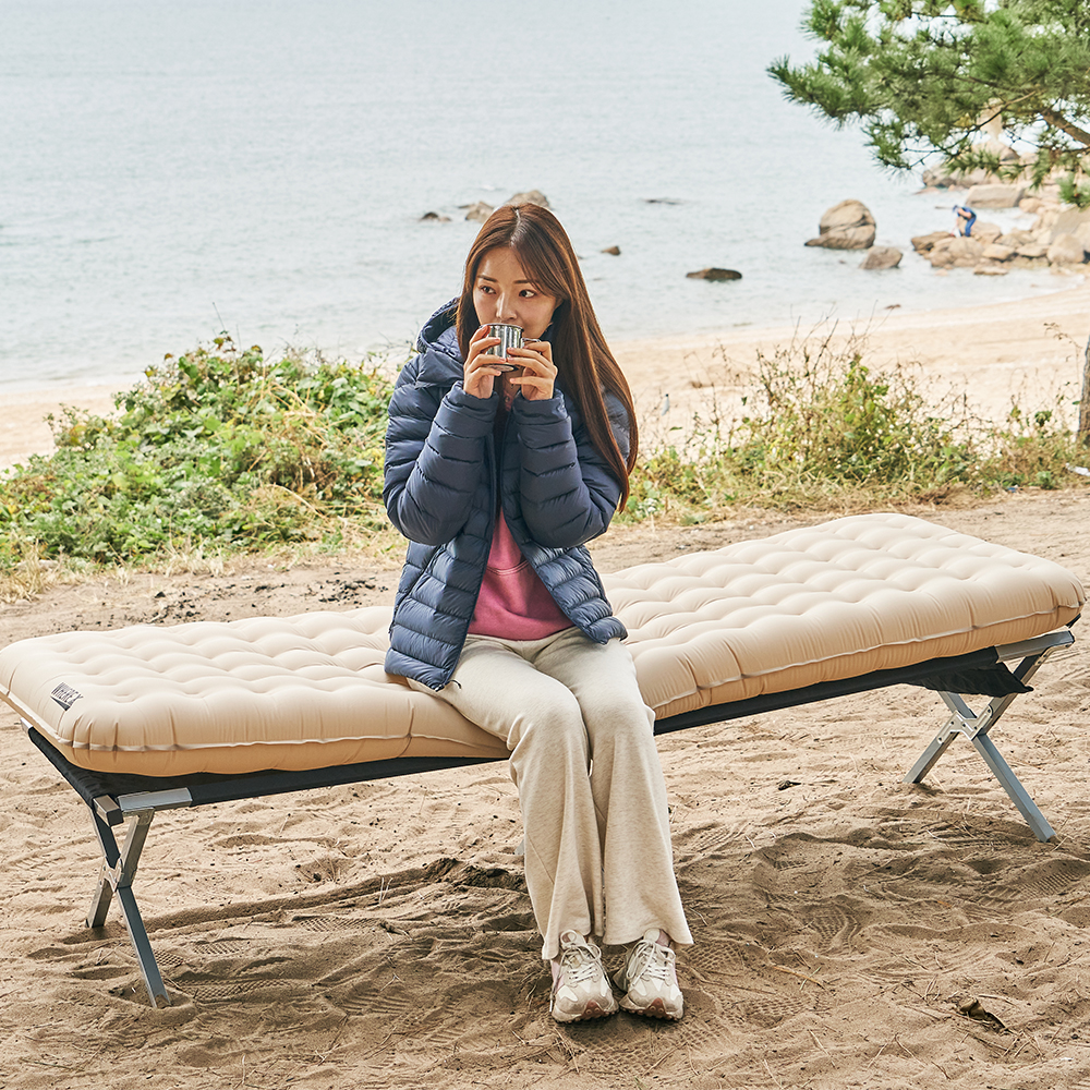 웨어엑스 경량 나일론 에어 매트 16cm 싱글 - 상세 이미지 5