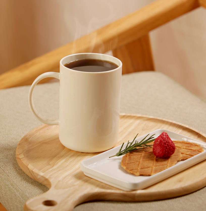 트라이탄 아이보리머그컵 키친앤키친 예쁜 카페 커피잔 선물 자체생산 인쇄전문